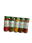 KIT 5 MOLHOS DE PIMENTAS FOGO MINEIRO 200G